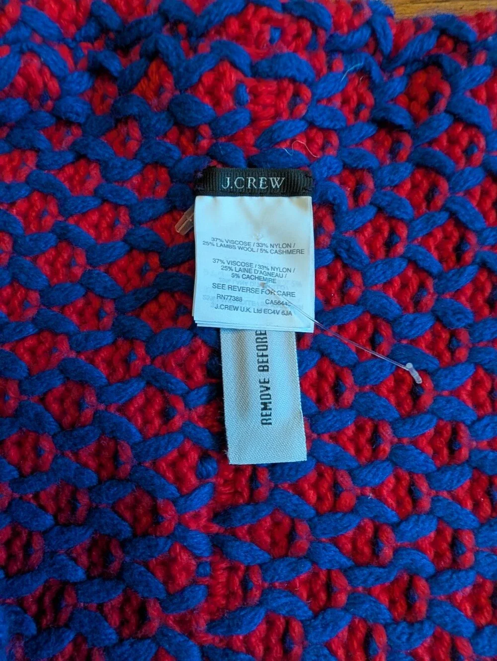 J. Crew stay cozy